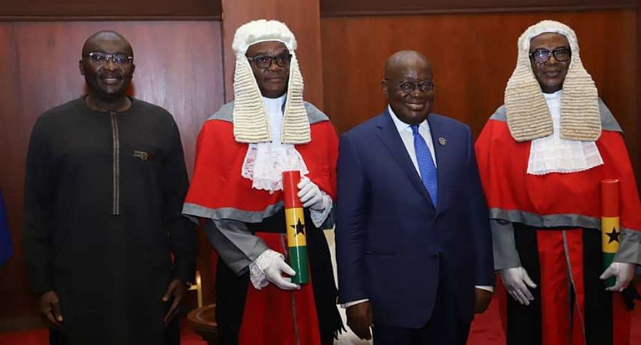 Akufo-Addo inducts two new Supreme Court judges into office