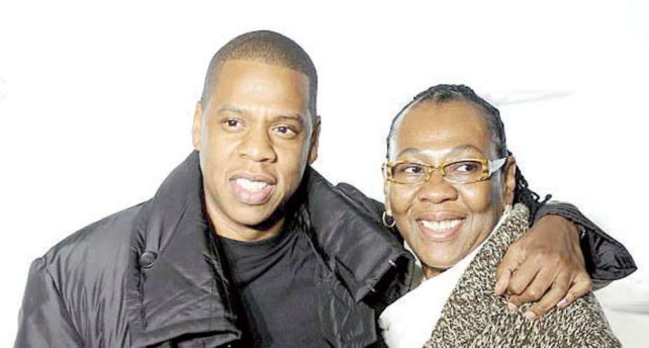 Jay-Z and mother