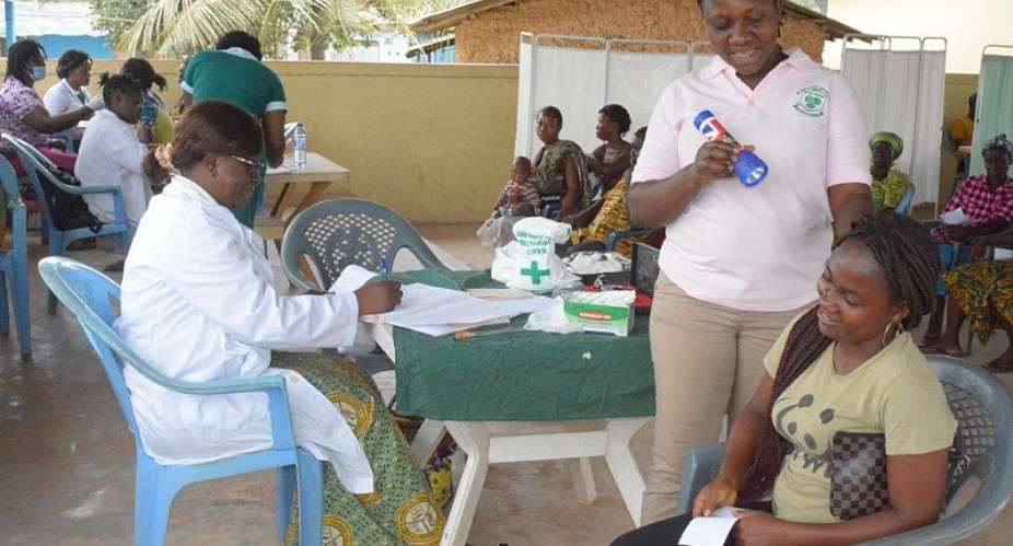 Anglogold Ashanti Iduapriem Provides Free Health Care To Teberebie And Surrounding Communities