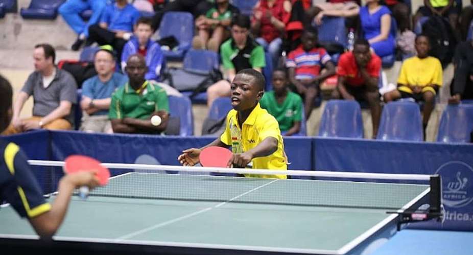 Coach Whyte Hails Ibrahim Gado For Winning Ghana's Only Gold At World Cadets Table Tennis Open