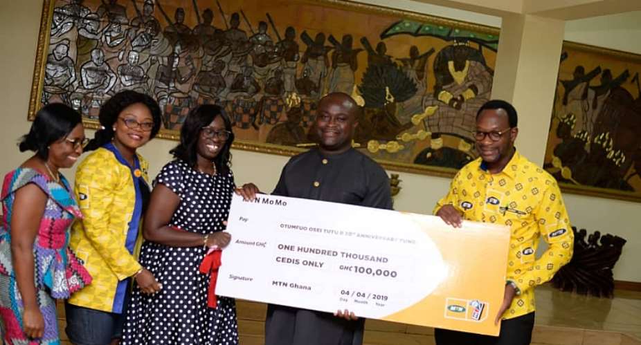 MTN Supports Otumfuos 20th Anniversary