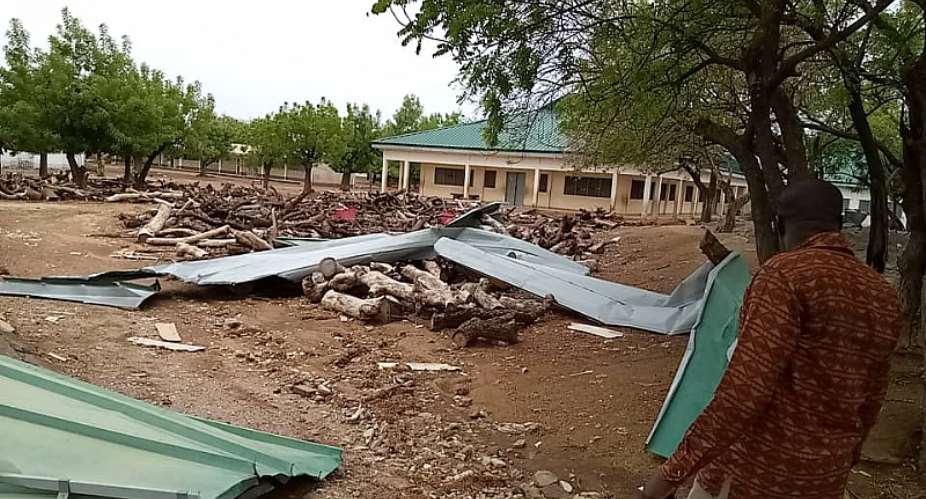 Pusiga: Rainstorms destroy properties at Gbewa College of Education