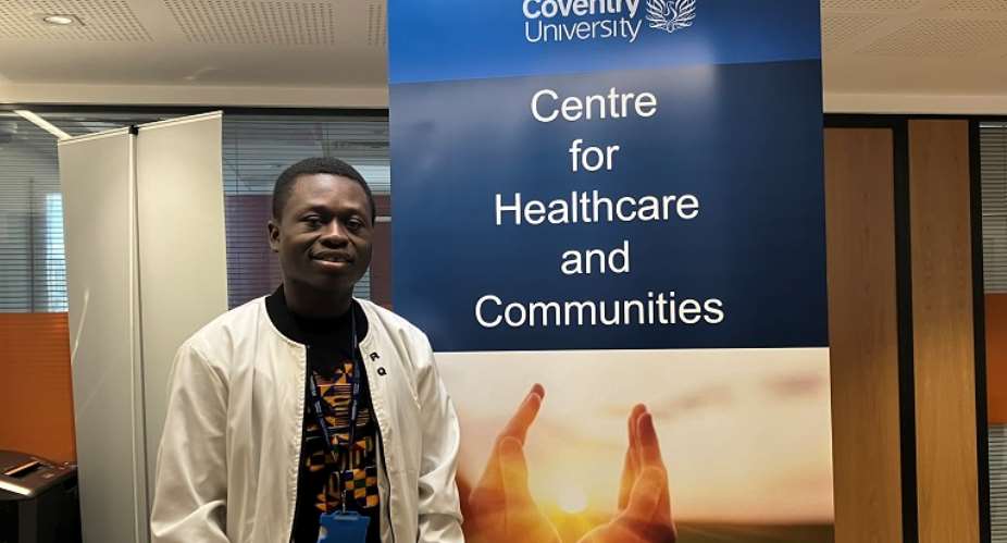 Coventry University PhD student Ebenezer Akore Yeboah