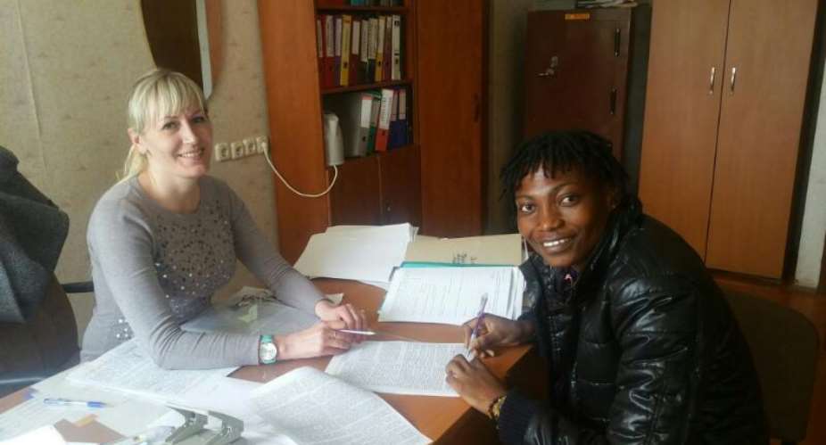 Former Black Princesses defender Faustina Ampah joins Belarusian side ZFK Minsk