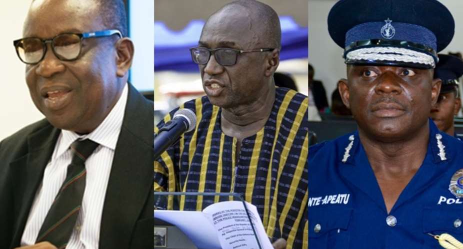 Fire Kan Dapaah, Dery and the IGP Article