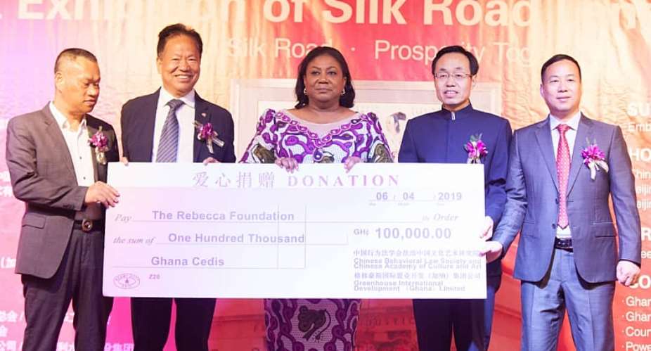 Rebecca Foundation Gets 100k Support FromChinese