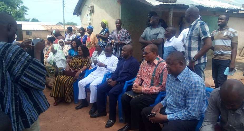 Savannah Region: Minister Meets Chiefs And People Of Canteen