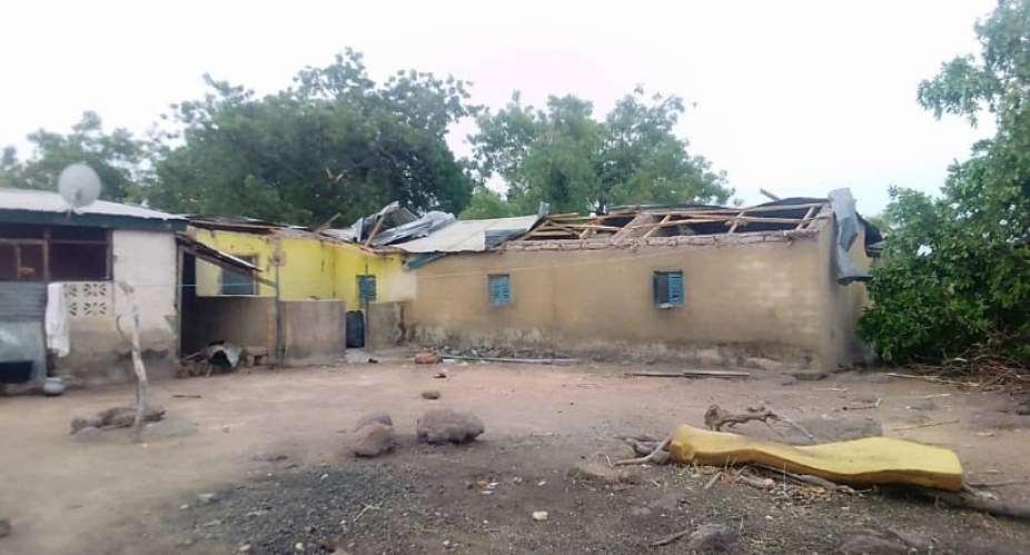 Upper West: Rainstorm destroys properties in Ullo