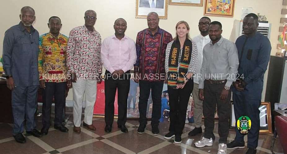 Kumasi Mayor commends Bloomberg Philanthropies for continued support of road safety initiatives