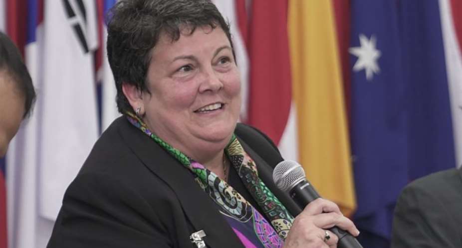 The United States Ambassador to Ghana, Virginia Palmer