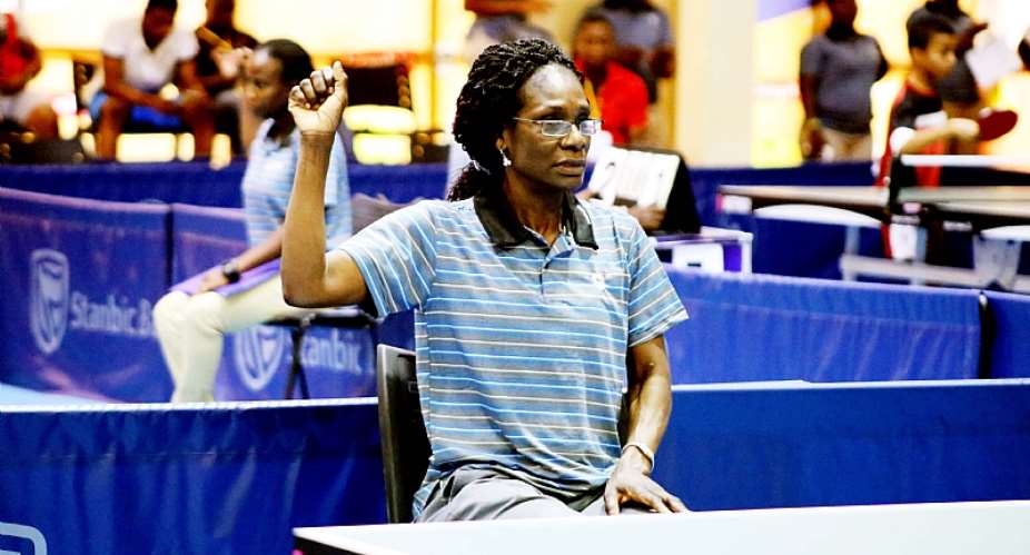 African Champion Esther Lamptey Reignites Ties