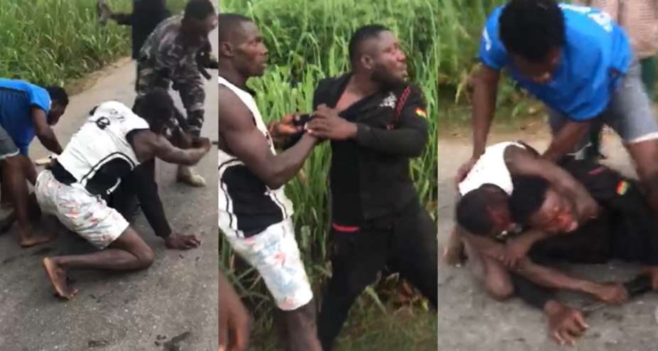 Effiduase Police investigate scuffle between officer and civilians in video