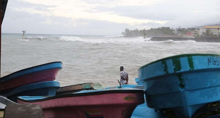 File photo of fishing boats in Moroni, Mozambique taken on April 25, 2019.  Ibrahim Youssouf, AFP