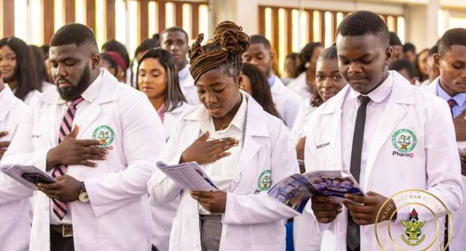 KNUST Doctor of Pharmacy students ushered into clinical years of study