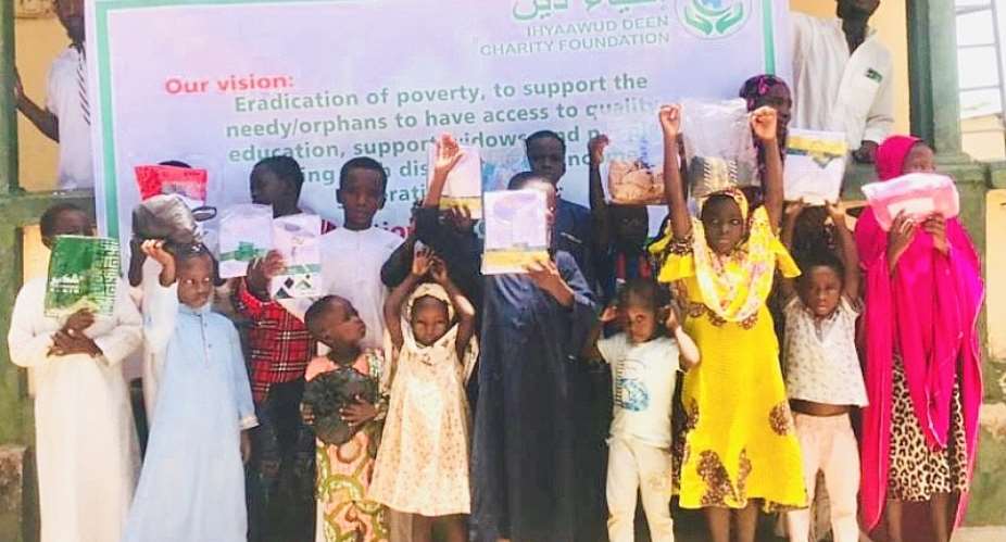 Ihyaawud Deen Charity Foundation donates Eid-Ul Fitr clothes to orphans