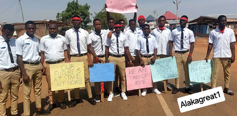 Students of Bawku Presbyterian Nursing College cry out over prolonged school closure, demand immediate intervention