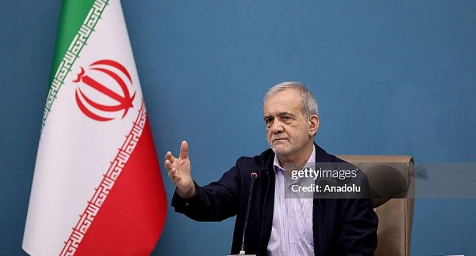 Iranian President Masoud Pezeshkian
