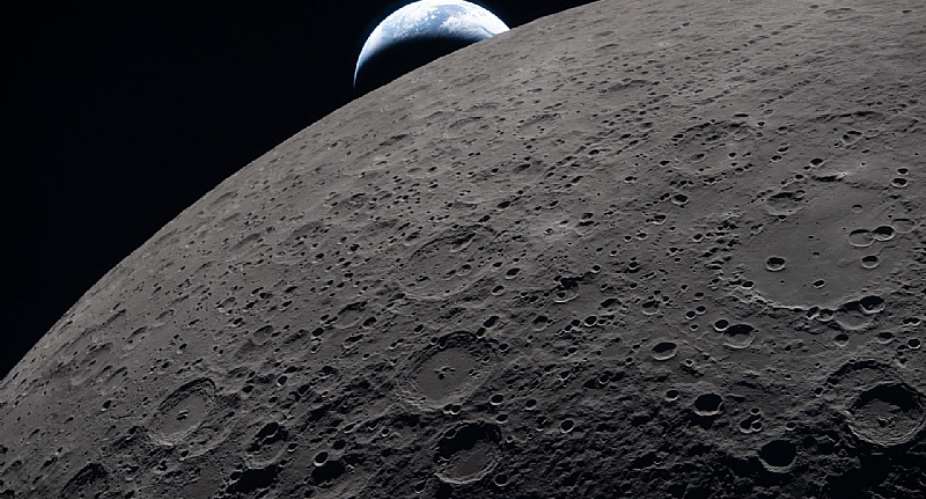 NASA drops official moon flyby photos from Artemis II Crew