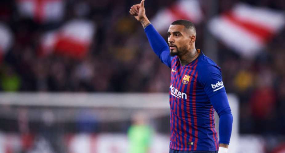KP Boateng Included In Barcelona Squad To Face Man Utd In UCL