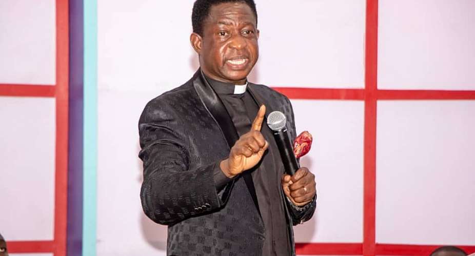 Apostle Dr. S.K Amoani, immediate past Chairman of CACI