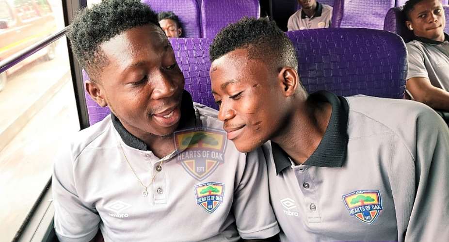 PHOTOS: Hearts of Oak travels to Obuasi ahead of clash against Ashanti Gold SC