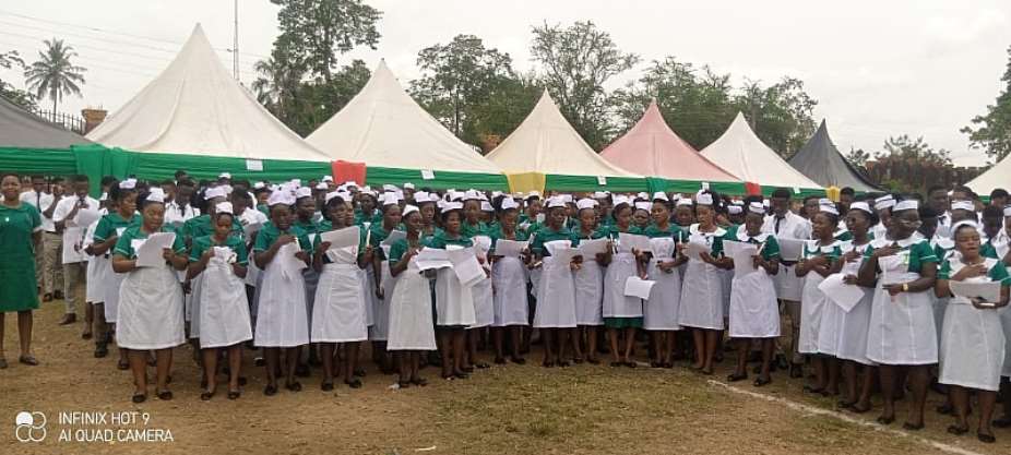Dunkwa-On-Offin Nursing and Midwifery Training College holds 12th matriculation
