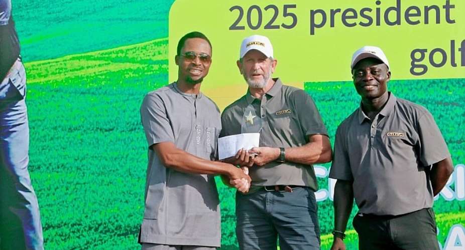 Hawah Brito, Vincent Torgah and Tang Bin win big at Giti Tyres President Putter Tournament at Sakumono