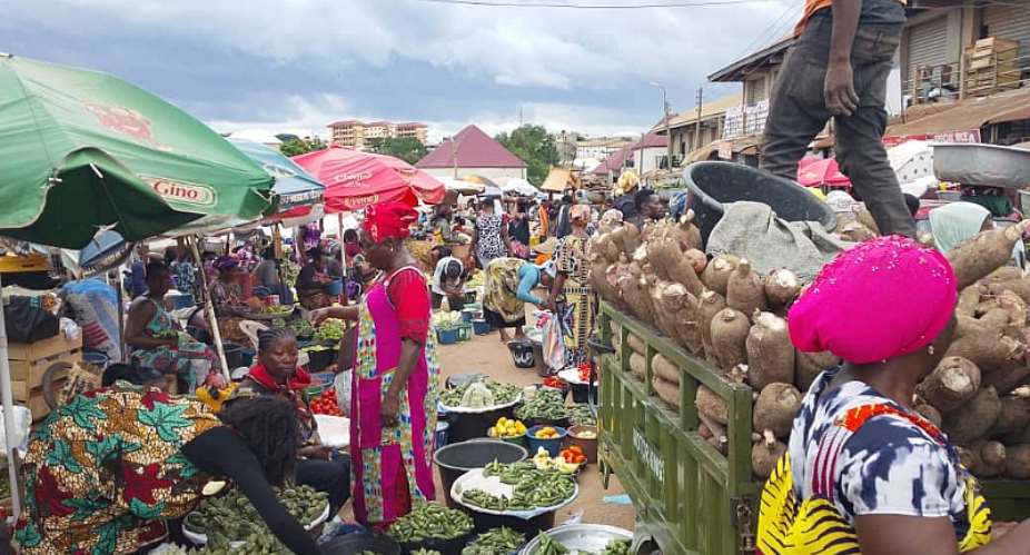 Techiman: Residents worried as prices of basic food items increasing sharply
