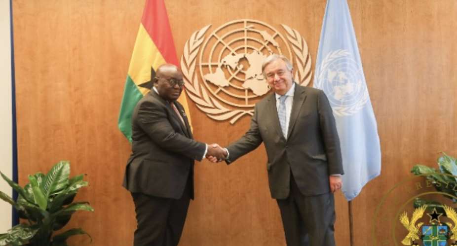 President Akufo-Addo and UN Secretary