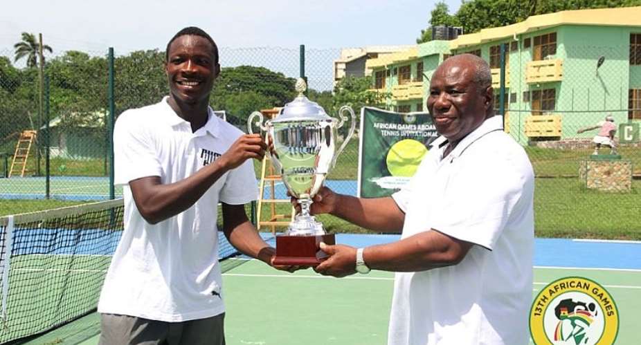 Samuel Antwi records victory at maiden Aboakyer Invitational Tennis Tournament