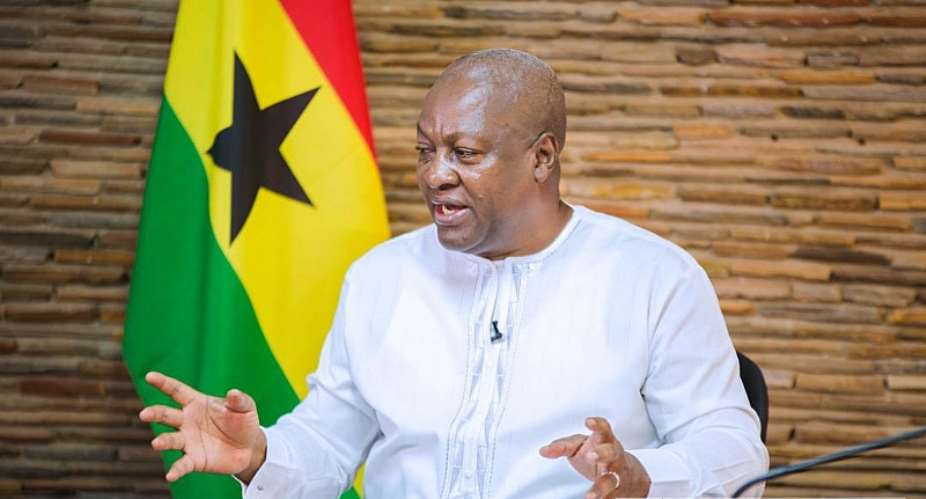 NDC flagbearer, John Dramani Mahama