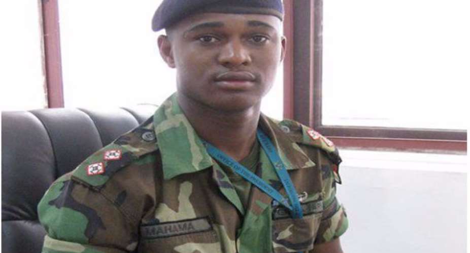 The late Maj. Maxwell Mahama