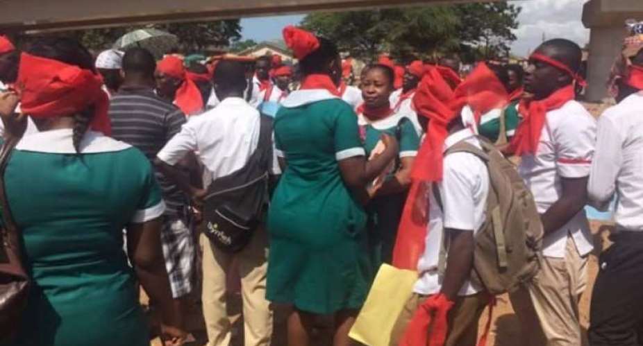 Garu-Tempane Nurses Angry Over Delayed Salary