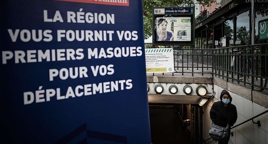 Paris metros full as city enters first day of easing lockdown