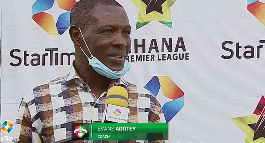 I am not under pressure - Karela United coach Evans Adotey