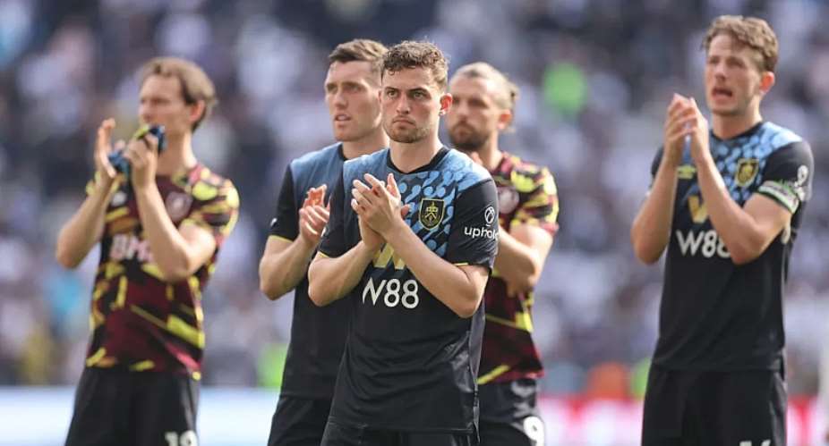 GETTY IMAGESImage caption: Burnley are the ninth club to be relegated from the Premier League at least four times