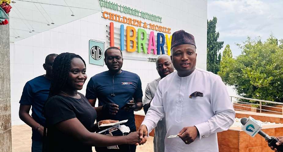 Foreign Affairs Minister Ablakwa personally delivers new chip-embedded passports to applicants