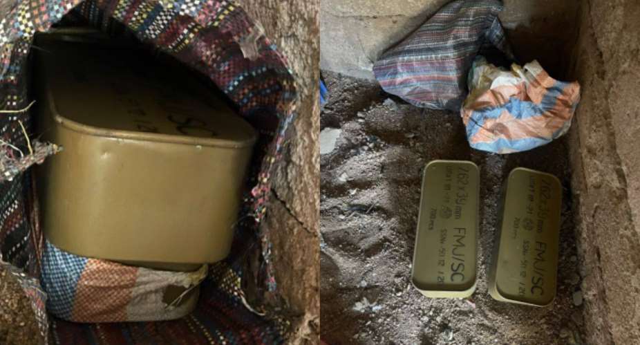 1,400 rounds of ammunition hidden in hen coop retrieved in Bolgatanga