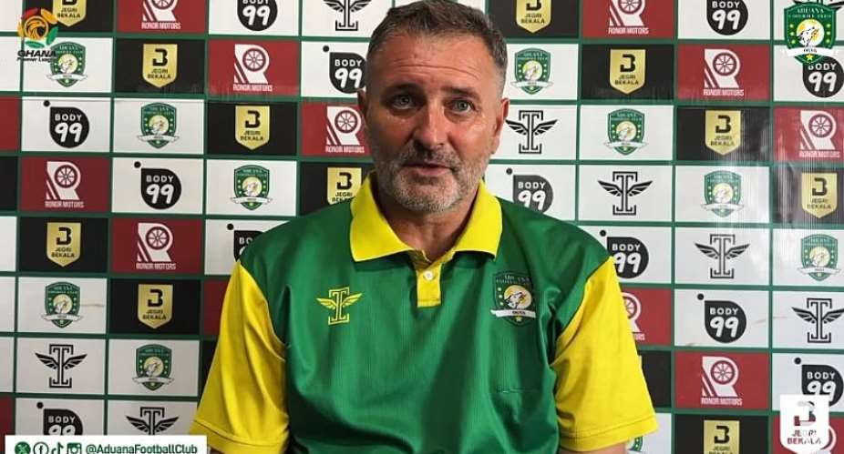 Cioaba Aristica pleased as Aduana FC hold Hearts of Oak in Accra