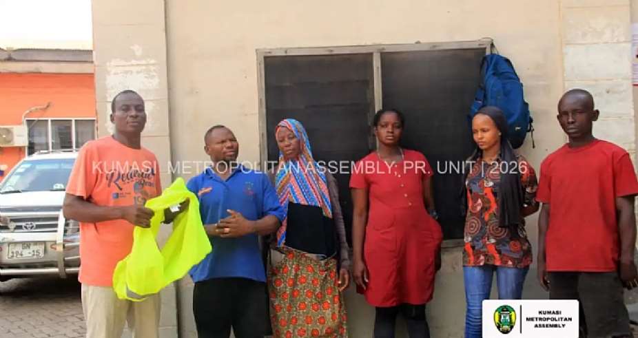 Court fines five, jails one for illegal dumping at Kejetia’s Otumfuo roundabout