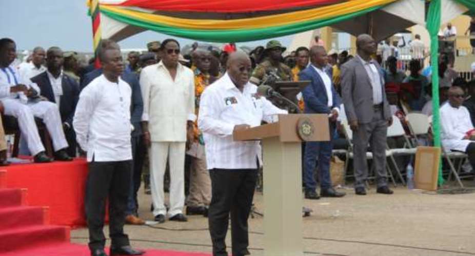President Akufo-Addo urges Ghanaians to change