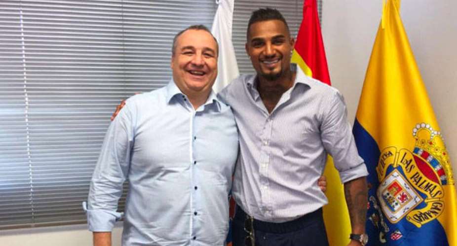 Las Palmas chief heaps praises on Kevin Prince Boateng ahead of contract renewal