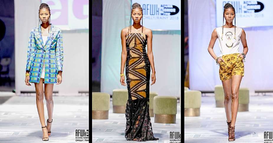 Ghanaian Model Erica Nutsa Stuns Designers At Accra Fashion Week