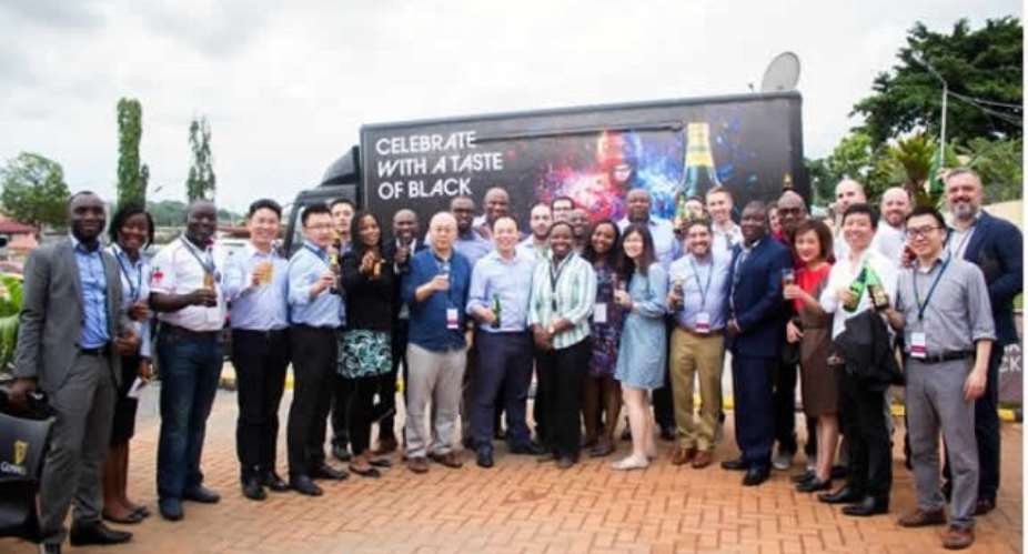 CEIB EMBA Students Commends Guinness Ghana