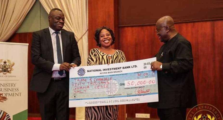 Akufo-Addo Gives Gh 2m To 1,000 Disabled Women Entrepreneurs