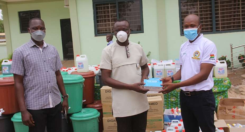 BESSFA Rural Bank Supports Six Municipal, District Health Directorate To Fight COVID-19
