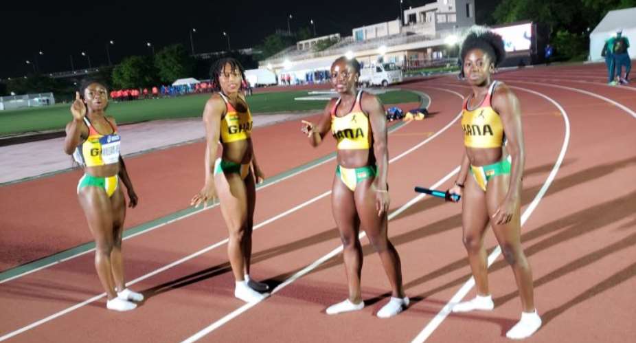 World Relays: Ghana womens 4x100m team miss out on automatic Olympic ticket