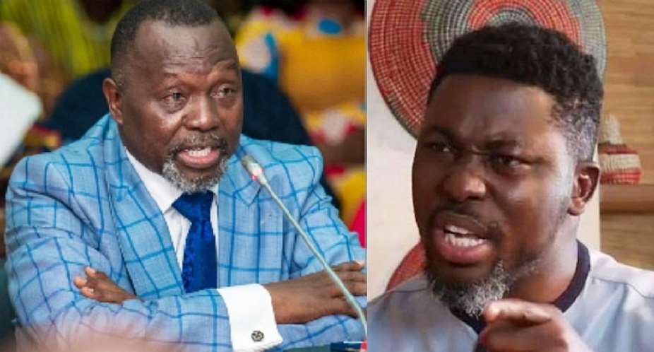 Dr Dominic Ayine and Kwame A-Plus