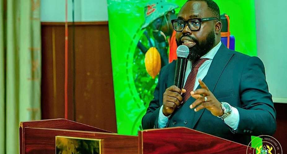Director of Presidential Initiatives in Agriculture and Agribusiness, Dr. Peter Boamah Otokunor