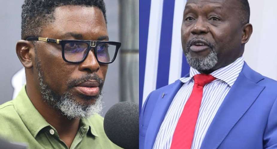 “I’m ready to walk in the mud with you” – AG Ayine fires back A Plus over corruption claims